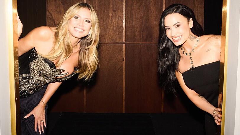 Wen lassen sie in die n&auml;chste Runde? Heidi Klum und Demi Lovato (r.)