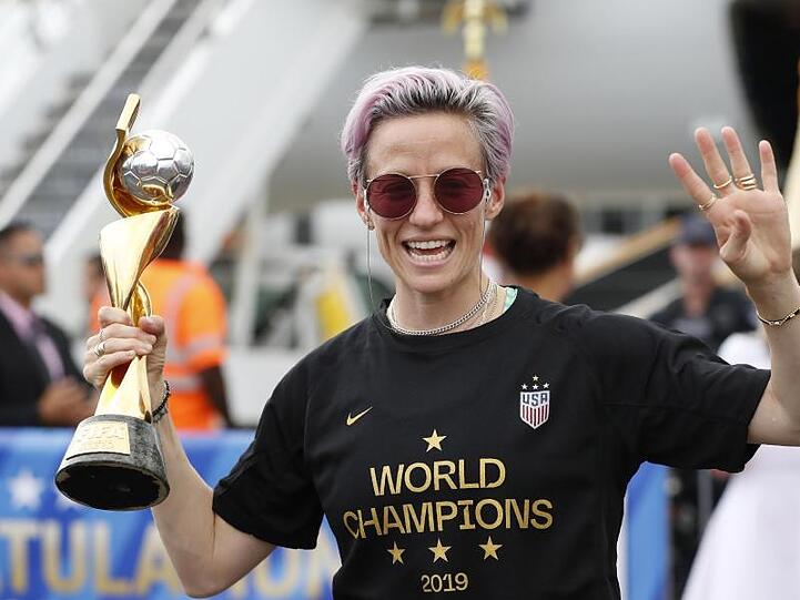 Trump-Kritikerin: Megan Rapinoe.