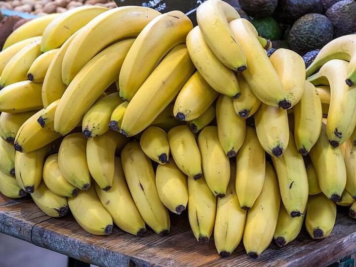 "Cavendish"-Bananen machen einen Anteil von mehr als 90 Prozent auf dem deutschen Markt aus. Symbolbild: Jens Büttner