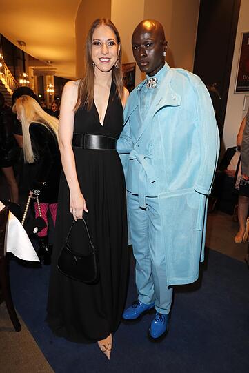 Ralph Siegels Tochter Alana und Topmodel Papis Loveday.