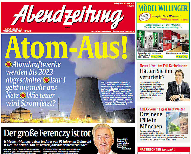 Halbjahres-Rückblick: Die Schlagzeilen der Abendzeitung - München - Abendzeitung München
