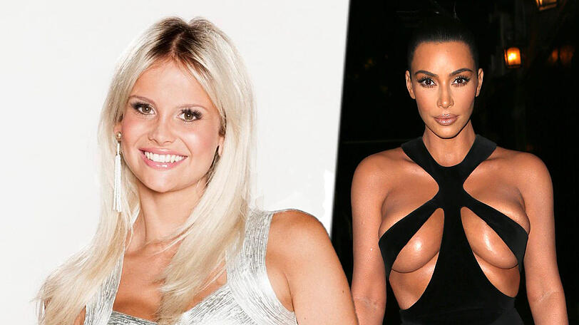 "Love Island"-Star Stephanie Schmitz schlpft in den Kim-Kardashian-Fummel. Es soll sich dabei um ein Experiment handeln.
