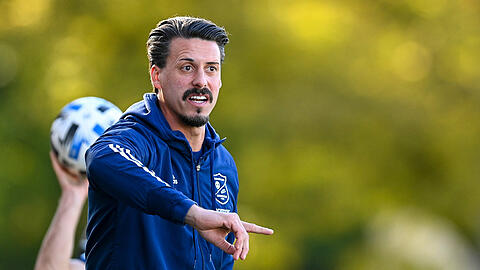 Sandro Wagner musste lange um den wichtigen Sieg gegen Illertissen zittern.