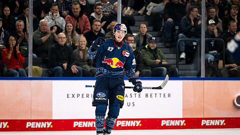 Stürmt nach AZ-Infos weiter für den EHC: Veit Oswald, der über den Nachwuchs des EV Landshut ins Münchner DEL-Team kam und sich dort inzwischen durchgesetzt hat.