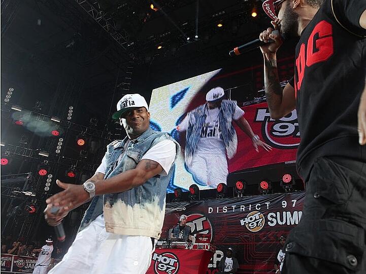Maino bei einem Auftritt während des Summer Jam in New Jersey
