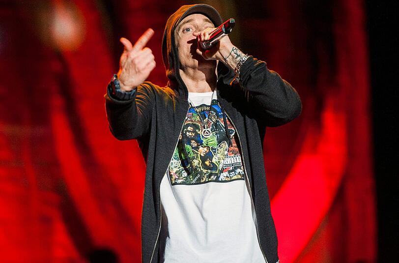 US-Rapper Eminem.