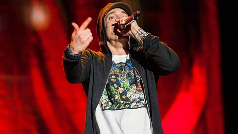 US-Rapper Eminem.