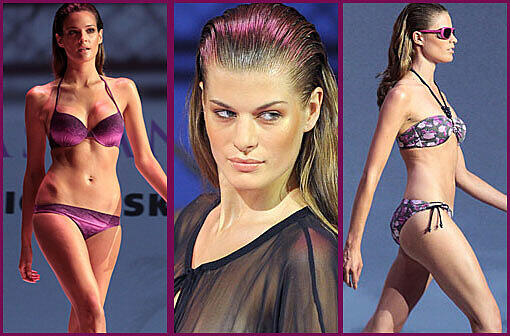 Bei der Michalsky Style Nite Fashion Show in Berlin gab es einiges zu sehen: Fesche Bikinis und viel durchsichtigen Stoff