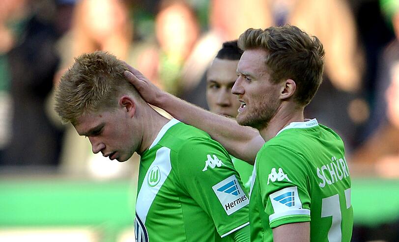 Sie fehlen beide in Neapel: Kevin De Bruyne (links) und Andre Schürrle.