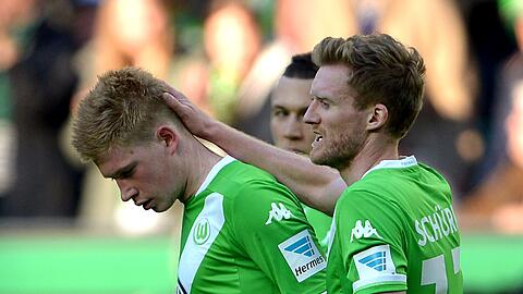 Sie fehlen beide in Neapel: Kevin De Bruyne (links) und Andre Schürrle.