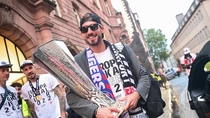 Frankfurter Europacup-Held: Der herausragende Torhüter Kevin Trapp.