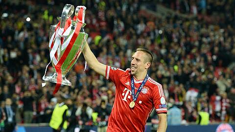 Nach dem Pott nun die persönliche Auszeichnung? Franck Ribéry ist auf der Top-3-Liste zu Europas Fußballer des Jahres.