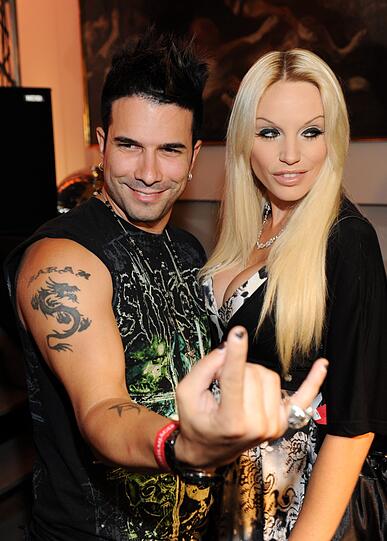 Gina-Lisa Lohfink und Marc Terenzi waren 2009 ein Paar. Die Liebe hielt sechs Monate.