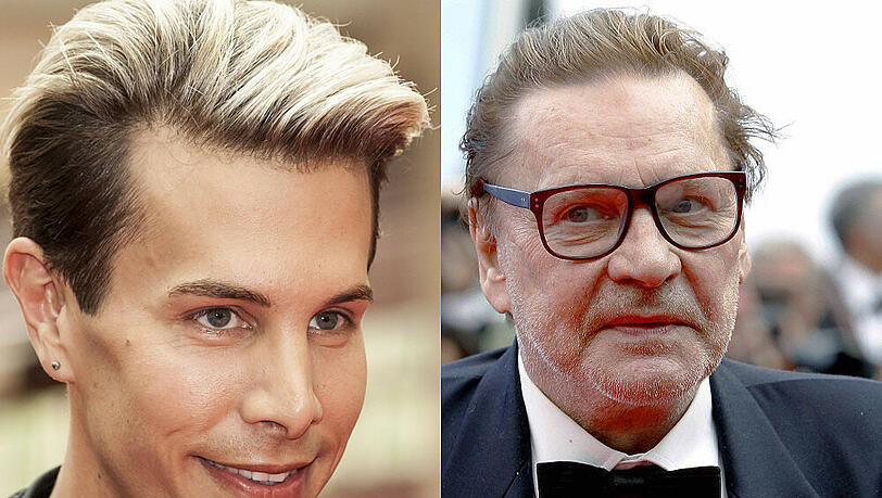 Millionärssohn Florian Wess (l.) ist der neue Mann an Helmut Bergers Seite Millionärssohn Florian Wess (l.) ist der neue Mann an Helmut Bergers Seite