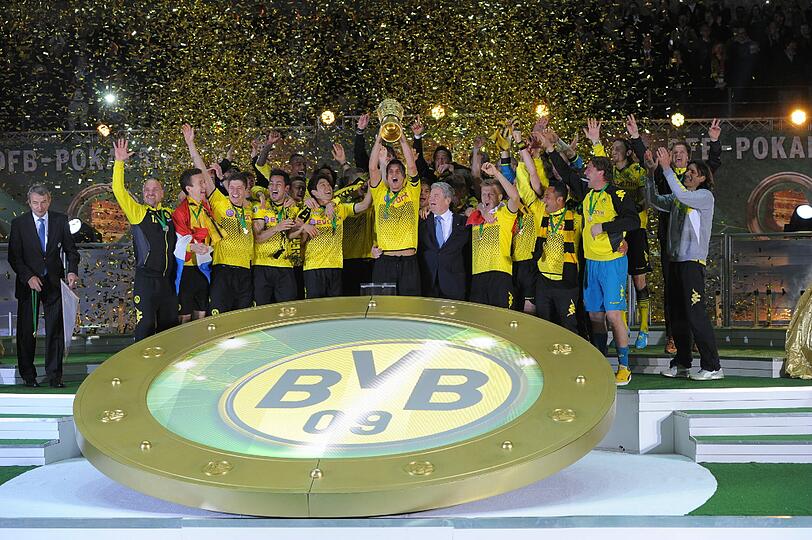 Dortmund jubelt über den Pott.