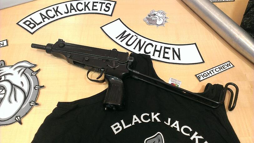 Diese Uzi-Maschinenpistole wurde Ende Januar durch die Polizei sichergestellt.