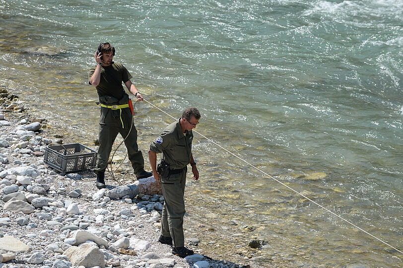Groß angelegte Suchaktion in und um Bad Reichenhall. Die Bilder
