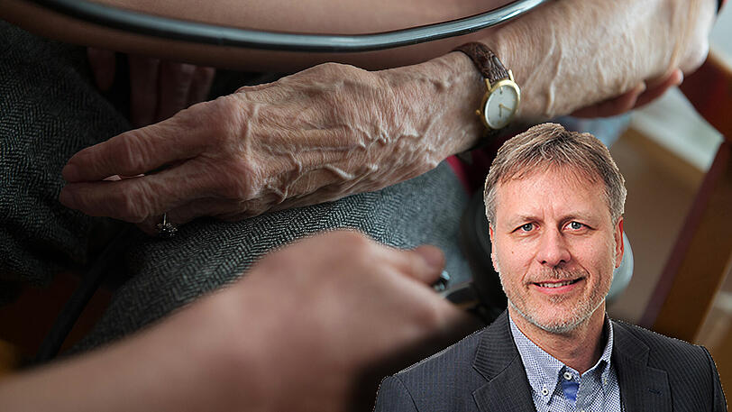Klinik-Sprecher Philip Kreßirer im Gespräch mit der AZ.