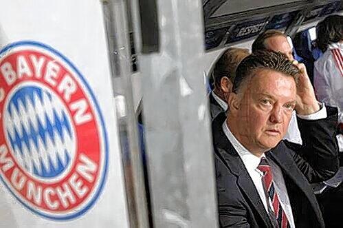 Offensichtlich momentan nicht überzeugt von der Stärke seines Teams: Bayern-Trainer Louis van Gaal.