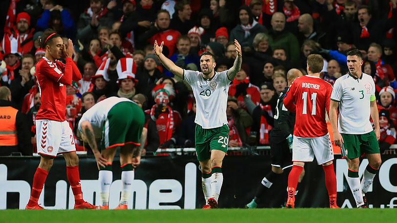 Irland und Dänemark haben noch beide gute Chancen auf die WM.