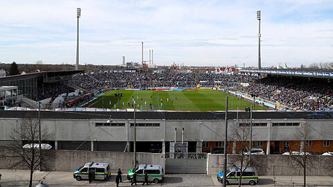 Das Grünwalder Stadion befindet sich mitten in Giesing.