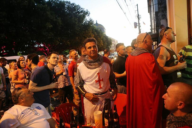 Die Fans der Fußball-WM 2014