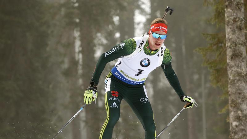 Beim Weltcup-Auftakt in Pokljuka läuft Johannes Kühn über 20 Kilometer auf Rang zwei. Beim Weltcup-Auftakt in Pokljuka läuft Johannes Kühn über 20 Kilometer auf Rang zwei.
