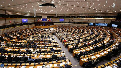 Das Europaparlament in Brüssel. (Archivbild)