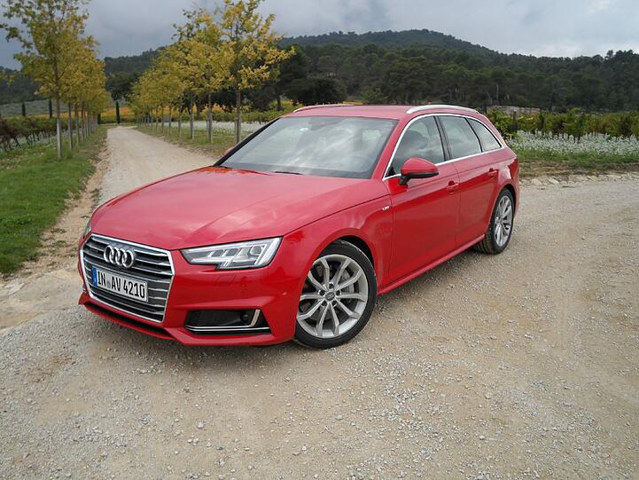 Neue Größe: Der Audi A4 Avant macht aus jeder Perspektive eine gute Figur.