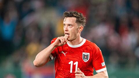 Michael Gregoritsch bringt als Nationalspieler viel Erfahrung mit. (Archivbild)