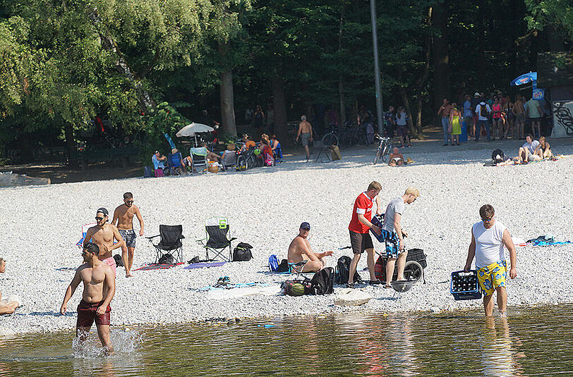 Bilder vom Flaucher - wo alles im Fluss ist...