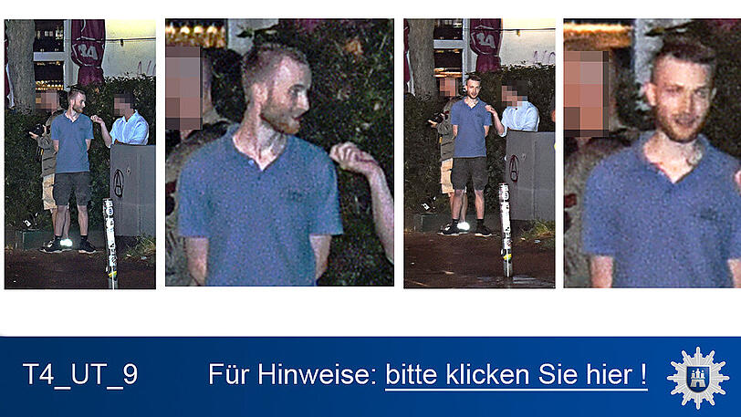 Nach diesen Personen wird öffentlich gefahndet. Die Polizei in Hamburg wird erreicht unter 040/4286-76543.