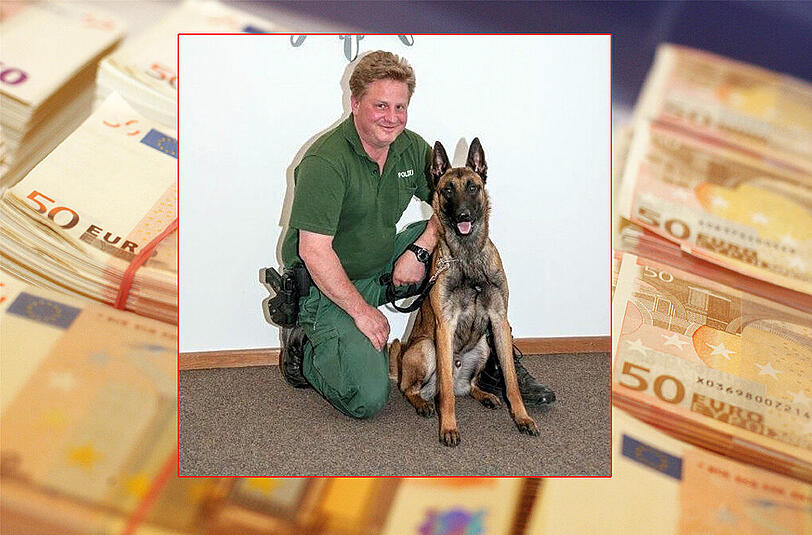 PHM Braun mit Hund &bdquo;Edi&ldquo;