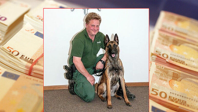 PHM Braun mit Hund „Edi“ PHM Braun mit Hund „Edi“