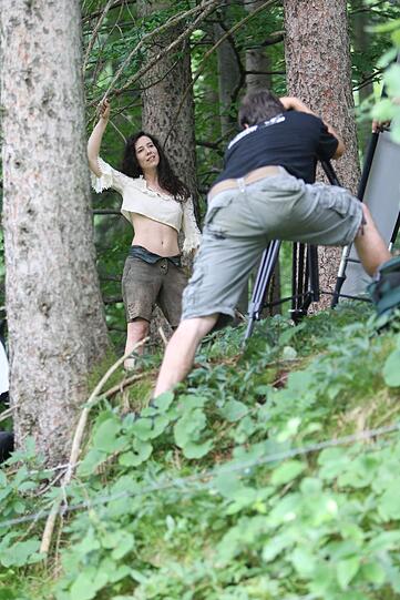 Am bayerischen Spitzingsee präsentierten sich die Models für den Bauernkalender sexy wie eh und je - hier sehen Sie die besten Bilder des Shootings.
