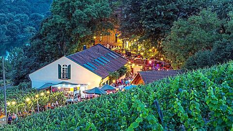 Ein Blick aufs Weinfest in Schweinfurt – in diesem Jahr erstmals mit einem Tag ohne Alkohol.