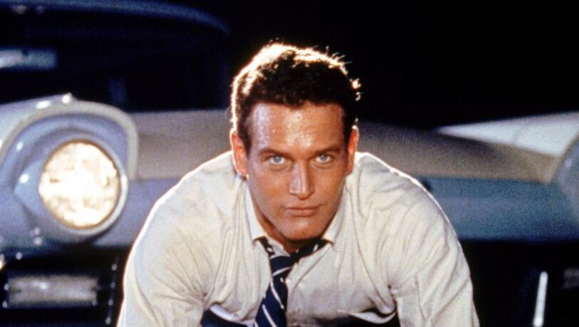 Paul Newman in "Die Katze auf dem heißen Blechdach" von 1958. Paul Newman in "Die Katze auf dem heißen Blechdach" von 1958.