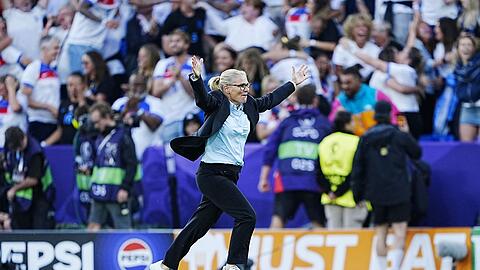 EM-Hattrick perfekt: Sarina Wiegman.