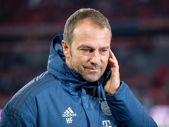 Münchens Trainer Hansi Flick. Foto: Matthias Balk/dpa/Archivbild