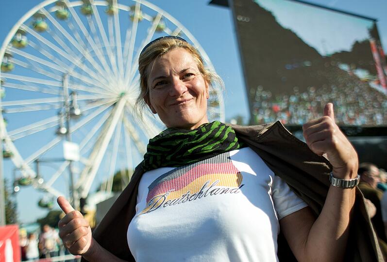 Einheitsfeiern im ganzen Land: die Bilder.