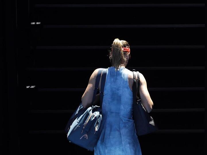 Für Maria Scharapowa sind die Australian Open beendet.