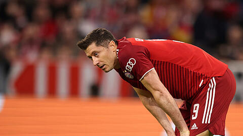Der harte Boden der Realität: Der FC Bayern um Robert Lewandowski gehört momentan eben nicht zu den ganz Großen in Europa, wie das Aus im Viertelfinale gegen Villarreal offenbart hat.