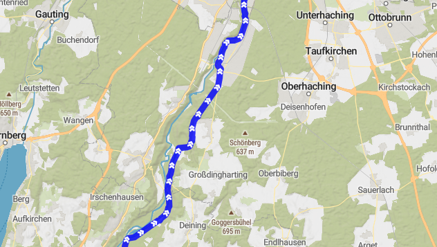 F&uuml;r Anf&auml;nger: S&uuml;dw&auml;rts an der Isar