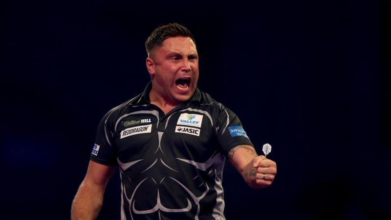 Gerwyn Price hat sich bei der Darts-WM ins Viertelfinale gespielt. Gerwyn Price hat sich bei der Darts-WM ins Viertelfinale gespielt.