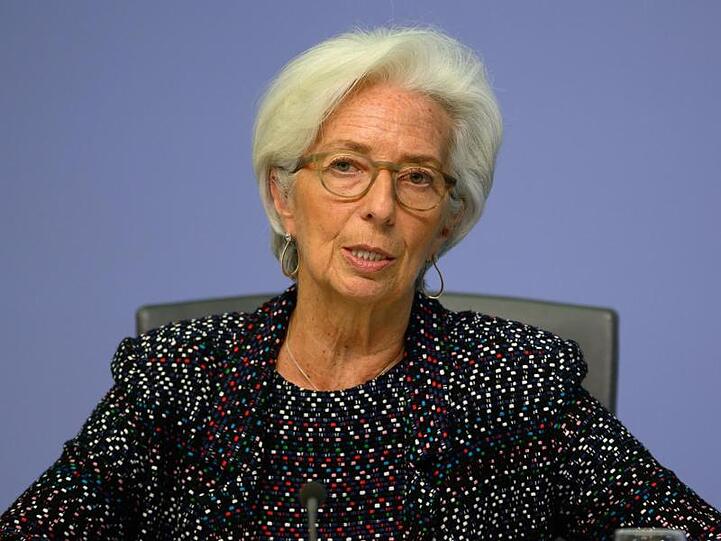 "Wir können aktuell bis Ende des Jahres über eine Billion Euro einsetzen": EZB-Präsidentin Christine Lagarde.