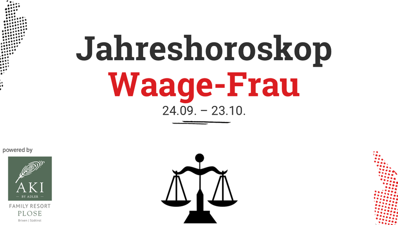 Das Jahreshoroskop 2025 für die Waage-Frau.