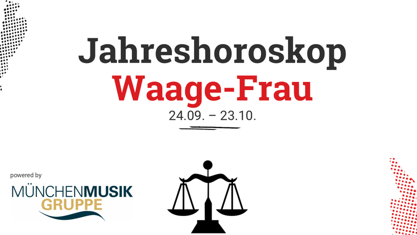 Das Jahreshoroskop 2026 für die Waage-Frau.