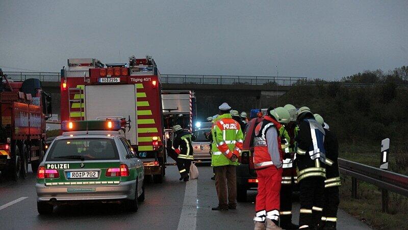 Auf der A94 bei Altötting hat sich am Freitagmorgen ein Verkehrsunfall ereignet, bei dem eine Person leicht verletzt wurde. Auf der A94 bei Altötting hat sich am Freitagmorgen ein Verkehrsunfall ereignet, bei dem eine Person leicht verletzt wurde.