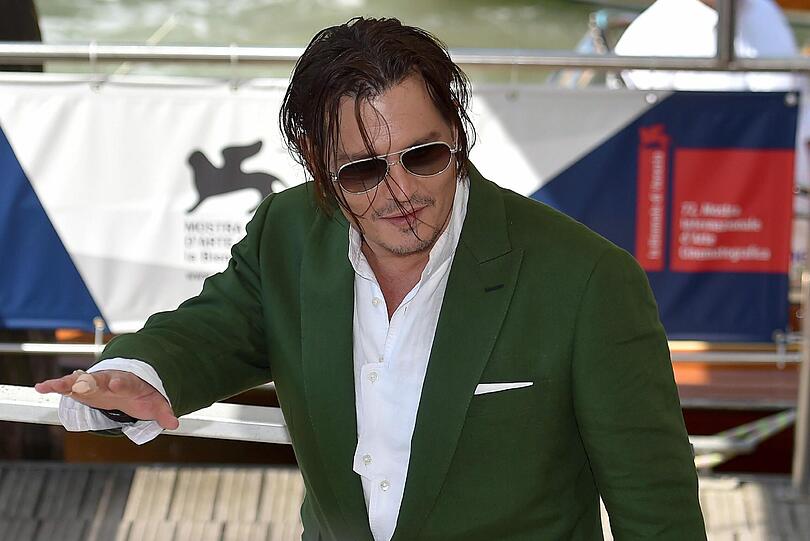 Johnny Depp in Venedig