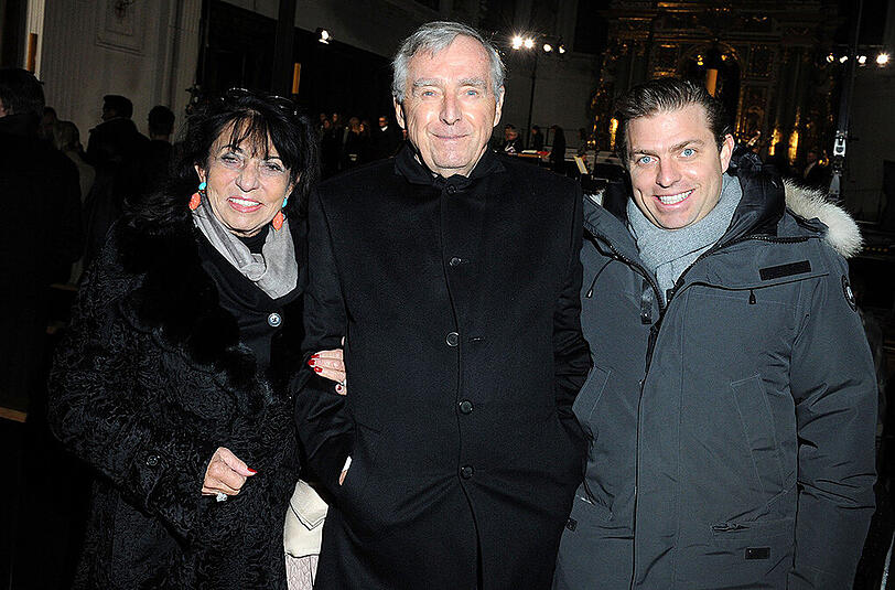 Regine Sixt mit Mann Erich Sixt und Sohn Konstantin Sixt